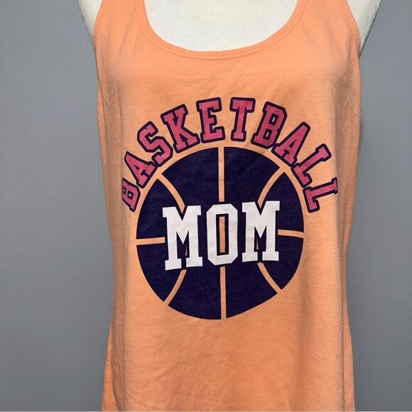 Next Level orange basketball mom tank top size XXL - Picture 2 of 4